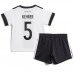 Tyskland Thilo Kehrer #5 Hjemmedraktsett Barn VM 2022 Kortermet (+ Korte bukser)